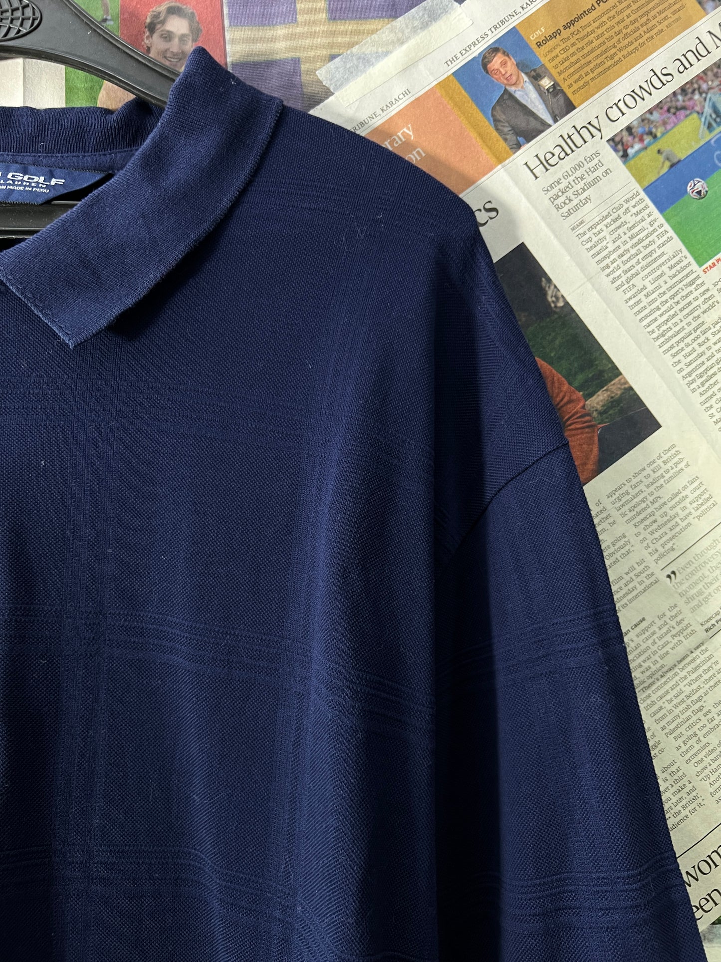Ralph Lauren® Navy | Chest 25.5 | XL | Polo | Pima Cotton