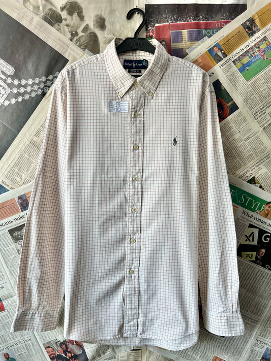 Ralph Lauren® White with Brown Box – (Size: Large)