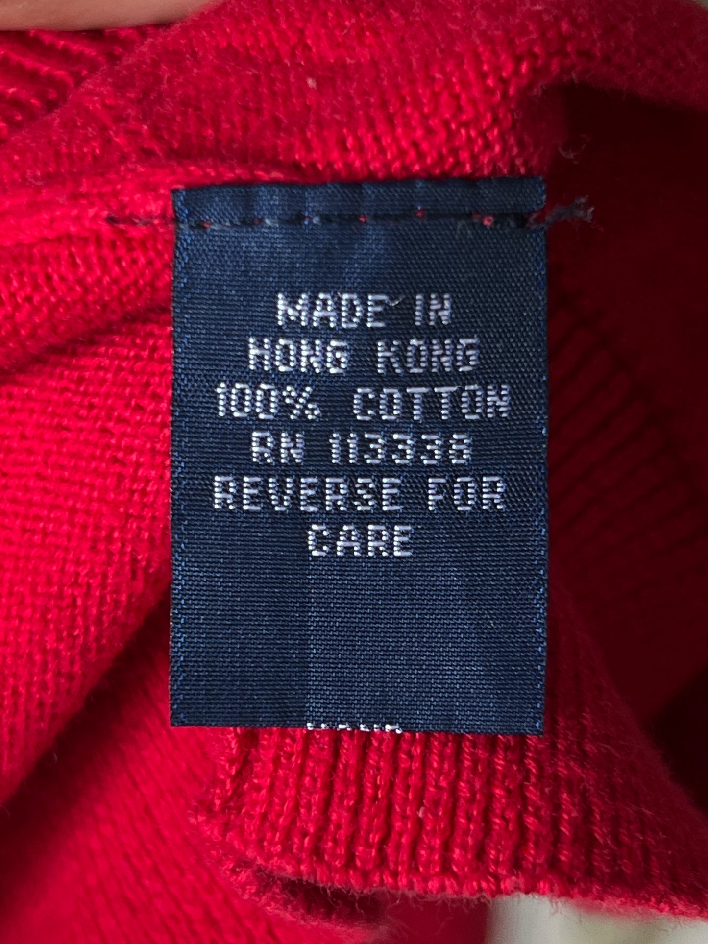 T*mmy H*lfigerĀ® Large | Chest 23 | Red | Sweater | Cotton | 414