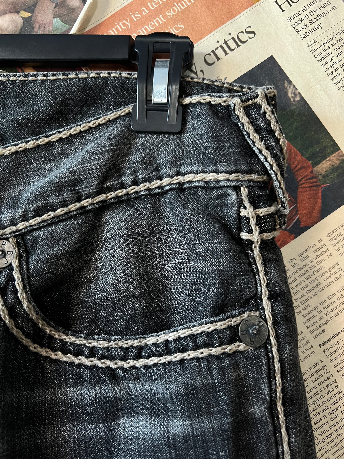 True ReligionĀ® Waist 34 | Denim Pants | Ricky Relaxed Straight | Vintage | 1084