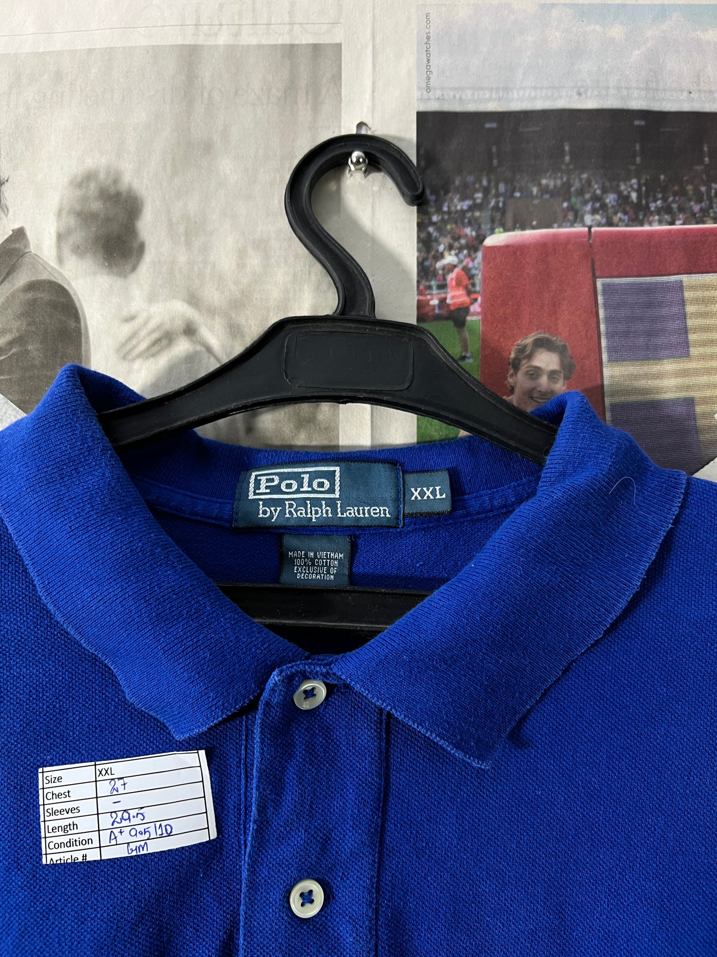 Ralph Lauren® Royal Blue | Chest 27 | XXL | Polo | Cotton