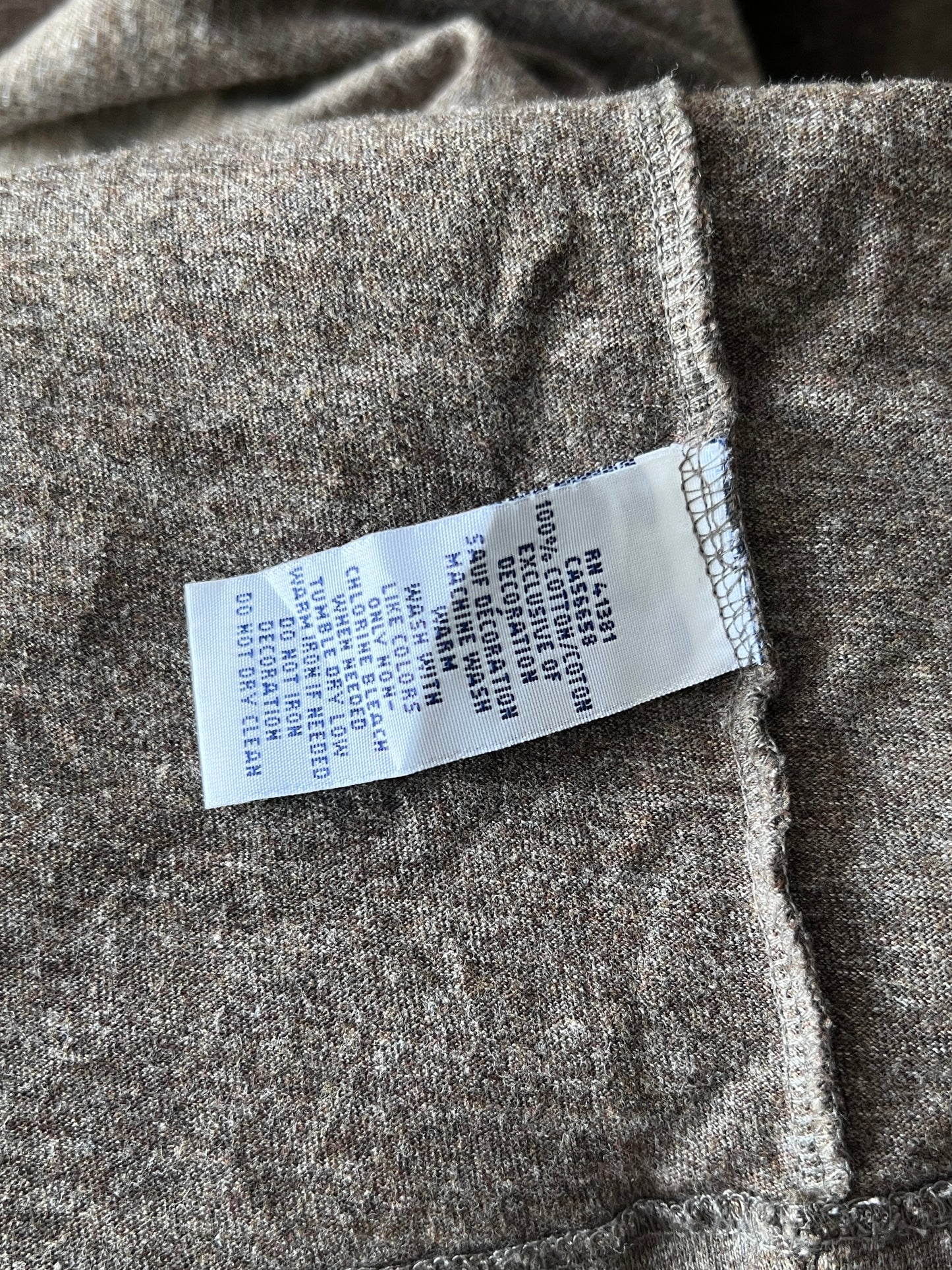 Ralph Lauren® Large | Chest 23.5 | Dark Beige | Full-Sleeves Shirt | Cotton | 492