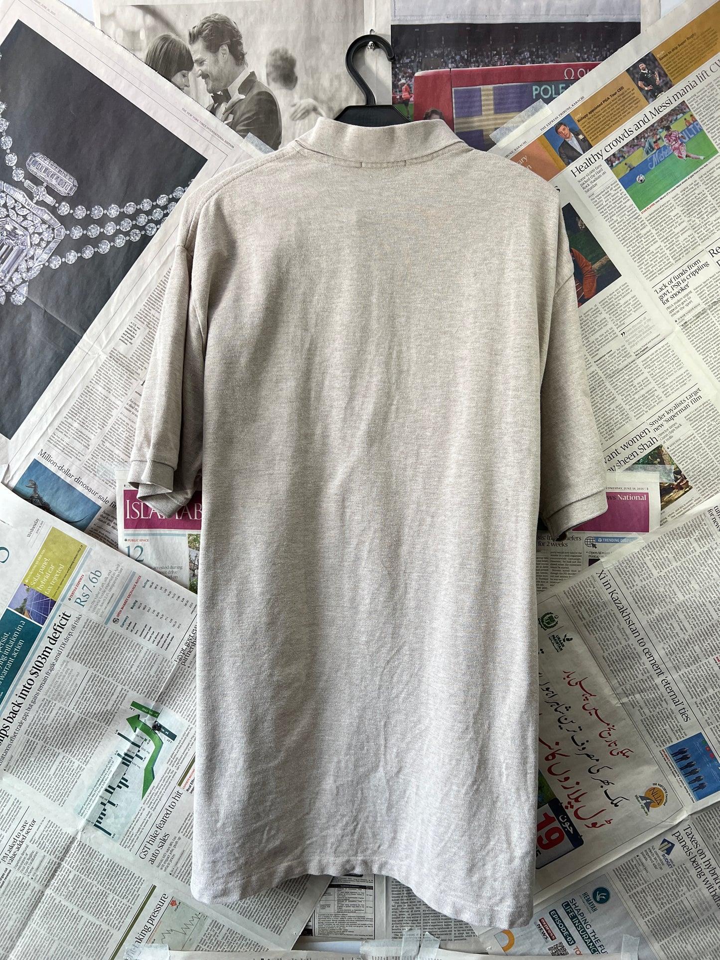 Ralph Lauren® Beige | Chest 26 | XL | Polo | Cotton