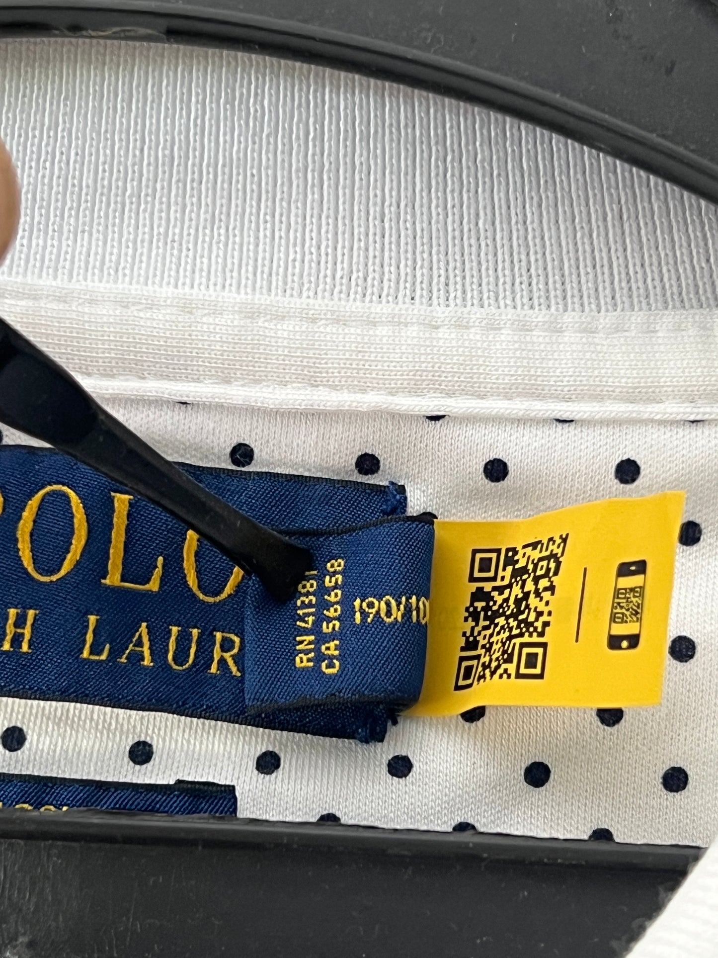 Ralph Lauren® Polka dots | Chest 28 | XXL | Polo | Cotton