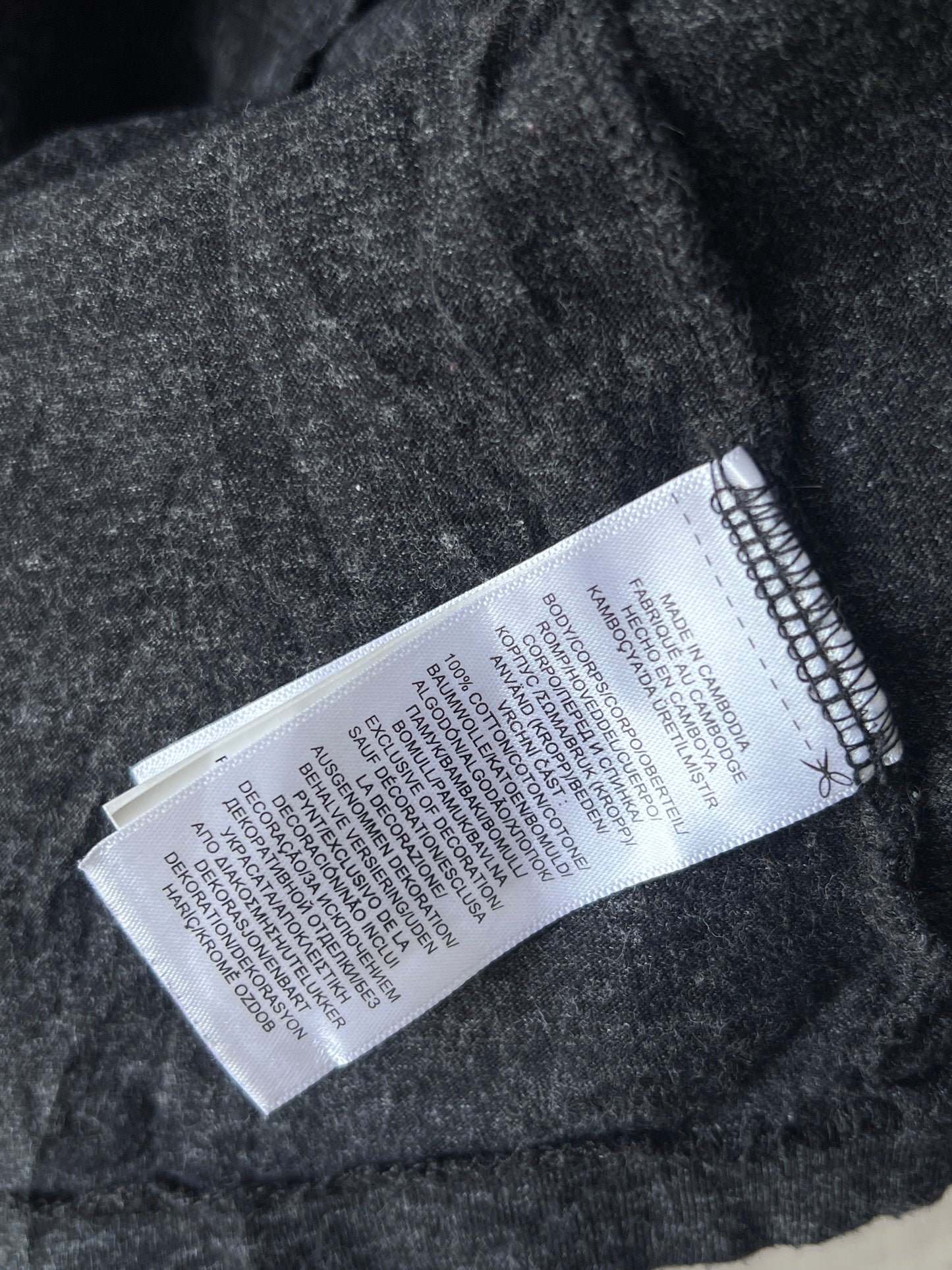 Ralph Lauren® Small | Chest 20" | Charcoal | Light Sweat Shirt | Cotton | 494