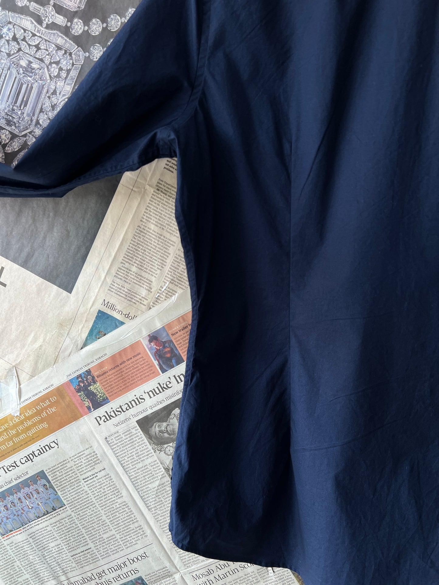 Ralph Lauren® Small | Chest 21 | Navy | Shirt | Cotton | 568