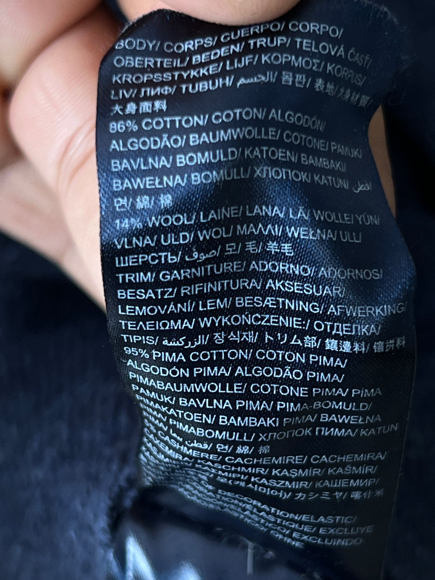 T*mmy HilfigerĀ® Large/XL | Chest 24.5 | Blue | Sweater | Cotton Wool Blend | 421