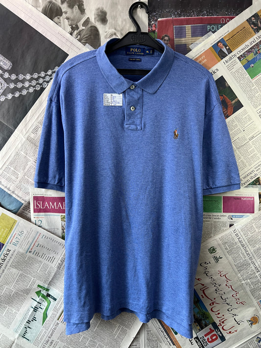 Ralph Lauren® Blue | Chest 25.5 | XL | Polo | Pima Cotton