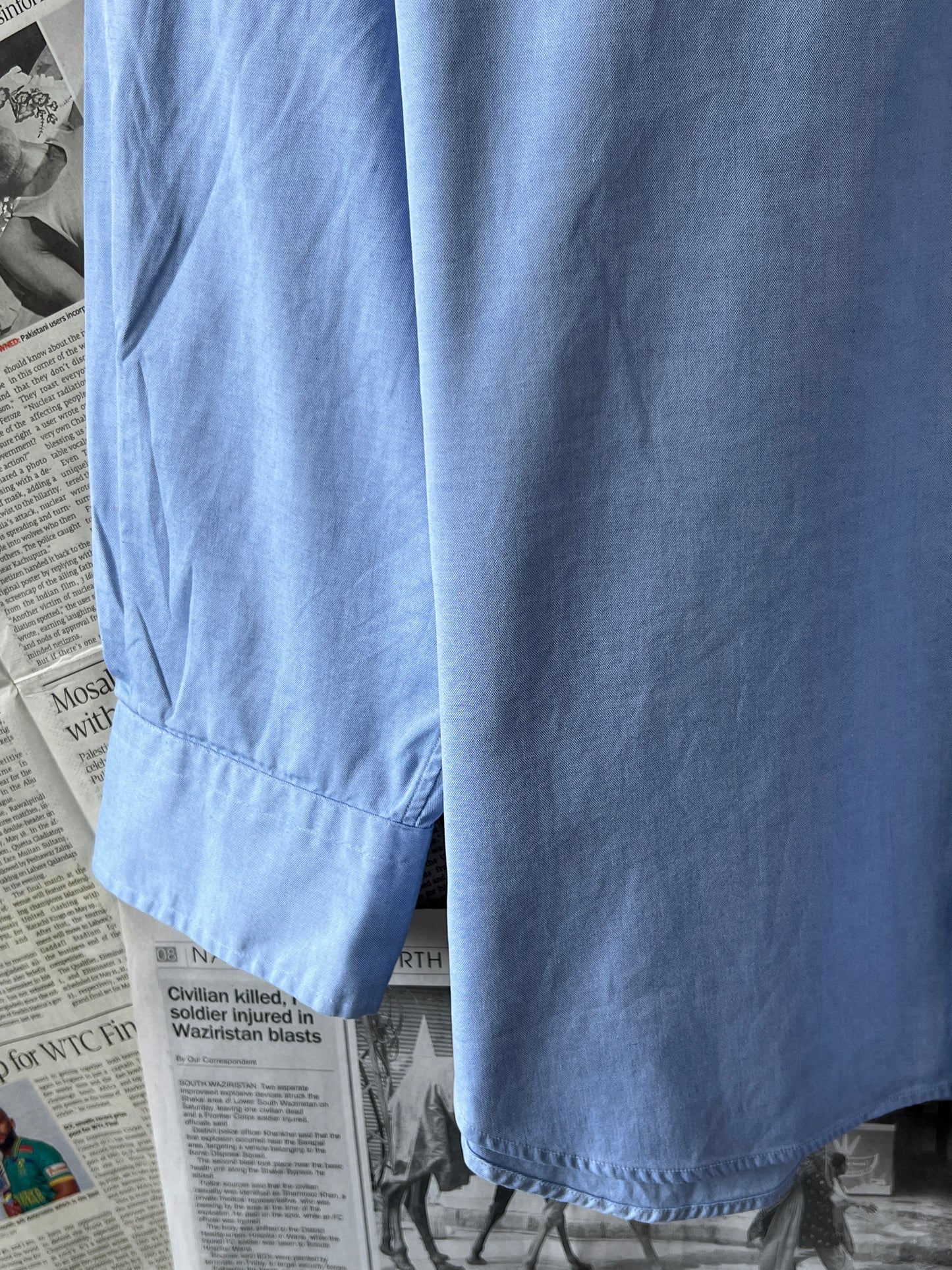 Ralph Lauren® XXL | Chest 27 | Blue | Shirt | Cotton