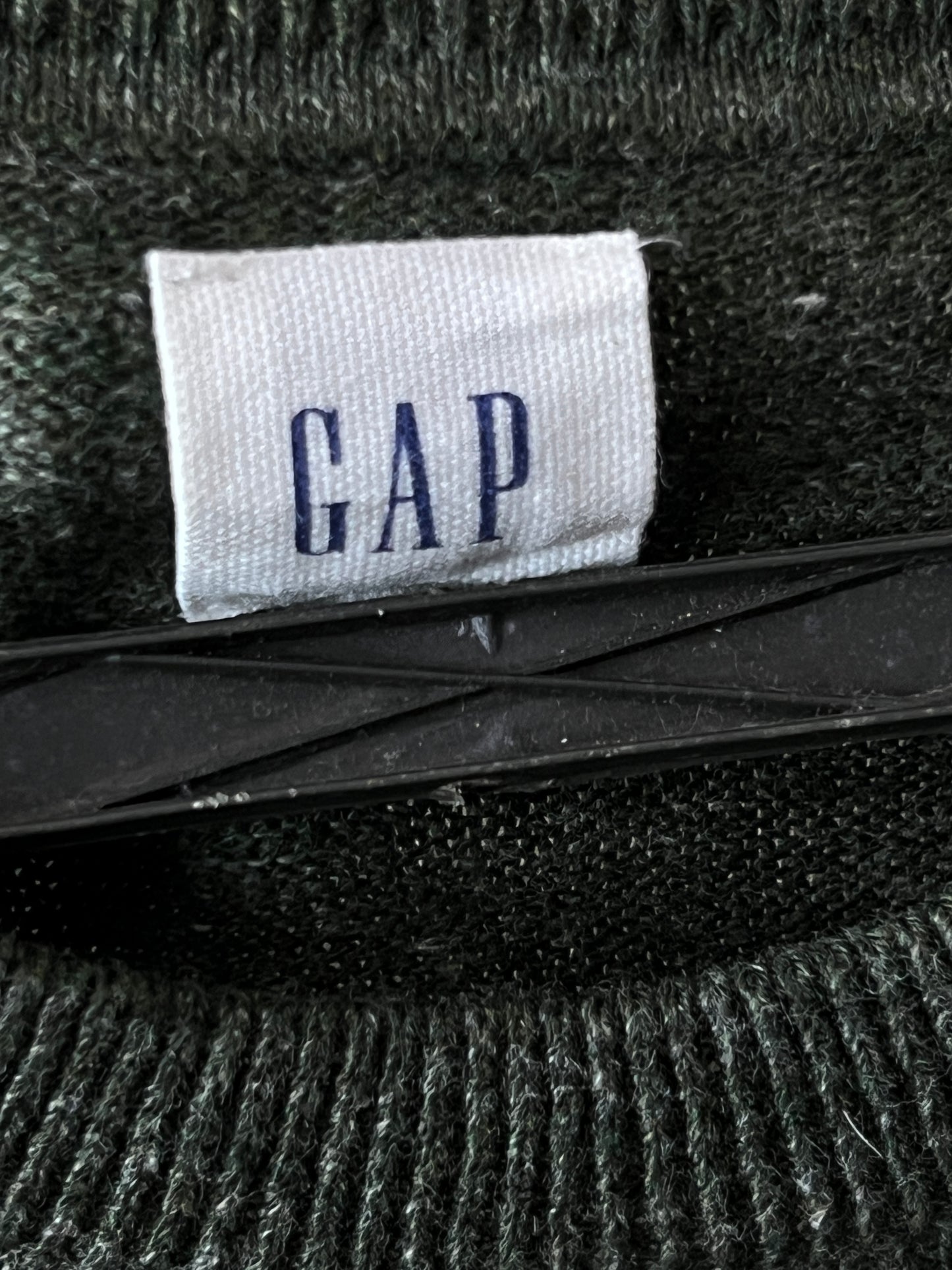 GAP® Heathered Forest| Chest 20.5 | Small | Crewneck Sweater |  Cotton
