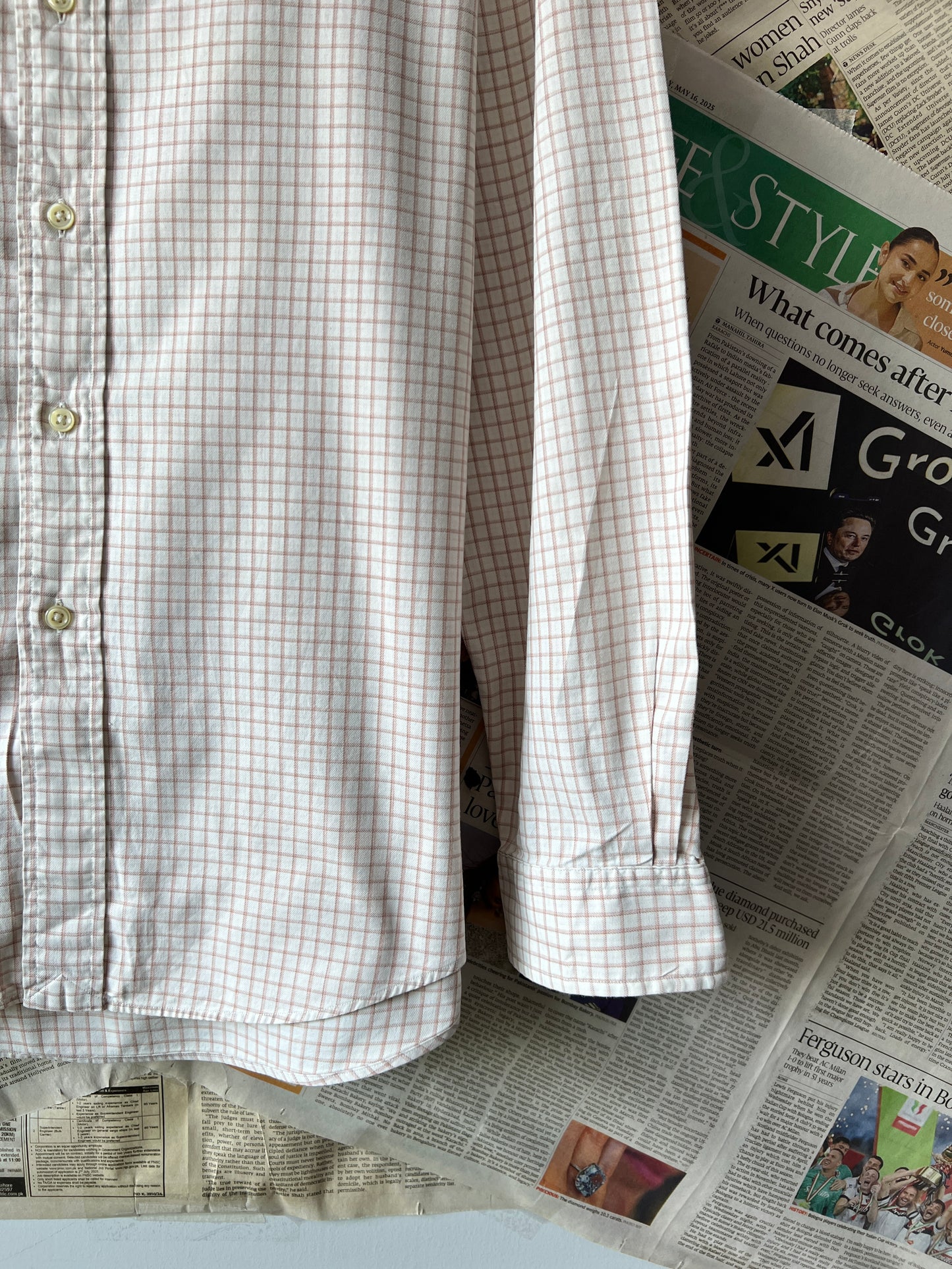 Ralph Lauren® White with Brown Box – (Size: Large)