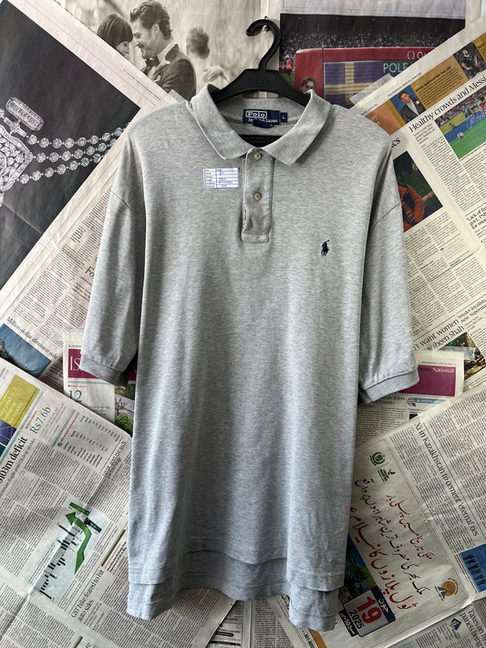 Ralph Lauren® Grey | Chest 24 | Large | Polo | Cotton