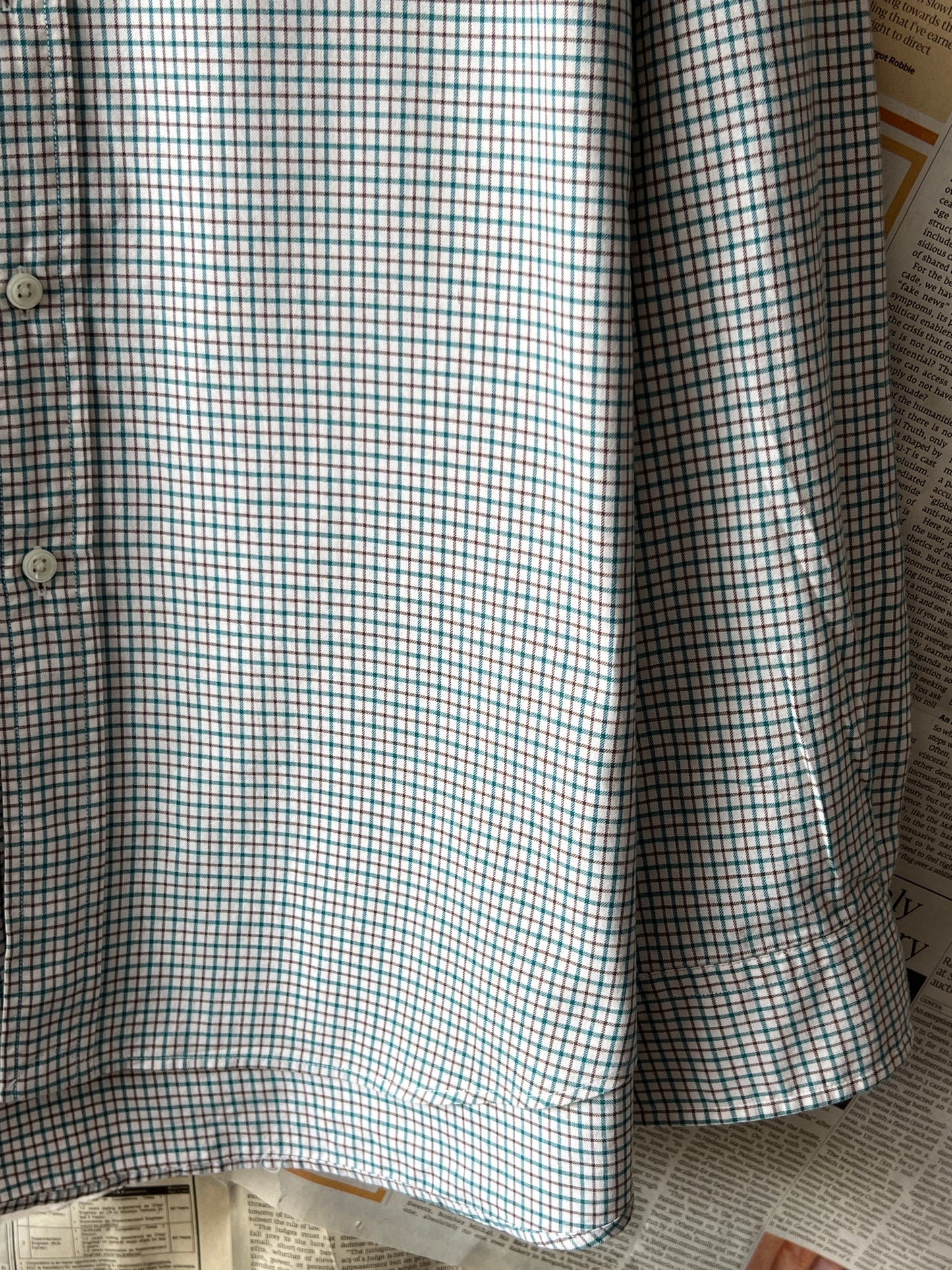 Ralph Lauren® Multi-check | Chest 26.5 | XXL | Shirt | Cotton