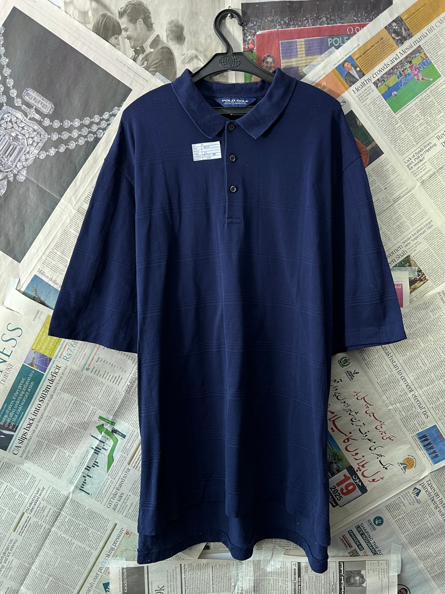 Ralph Lauren® Navy | Chest 25.5 | XL | Polo | Pima Cotton