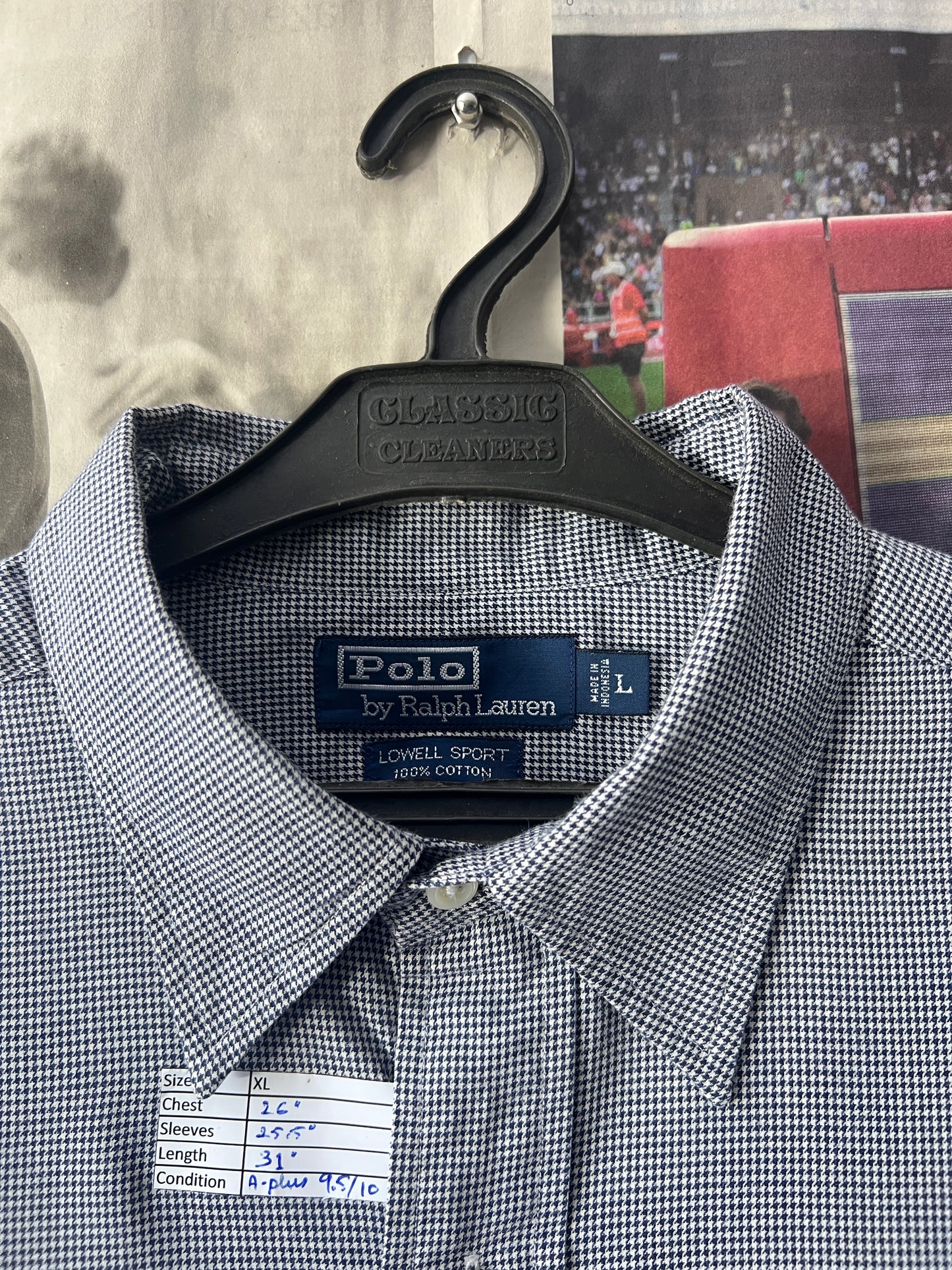 Ralph Lauren® Grey | Chest 26 | XL | Shirt | Cotton