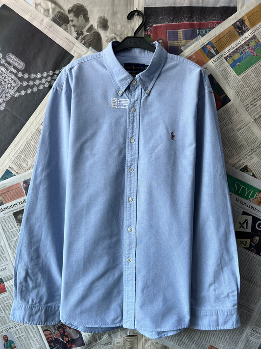 Ralph Lauren® Blue in Oxford | Chest 26 | XL | Shirt | Cotton