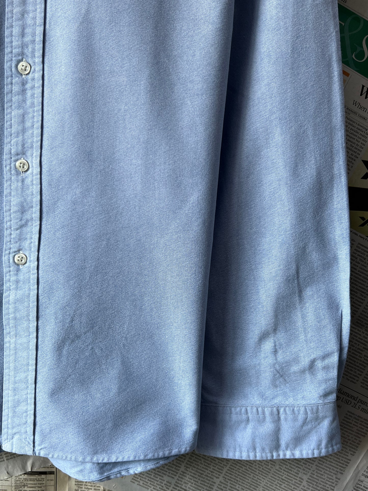 Ralph Lauren® Blue in Oxford | Chest 26 | XL | Shirt | Cotton