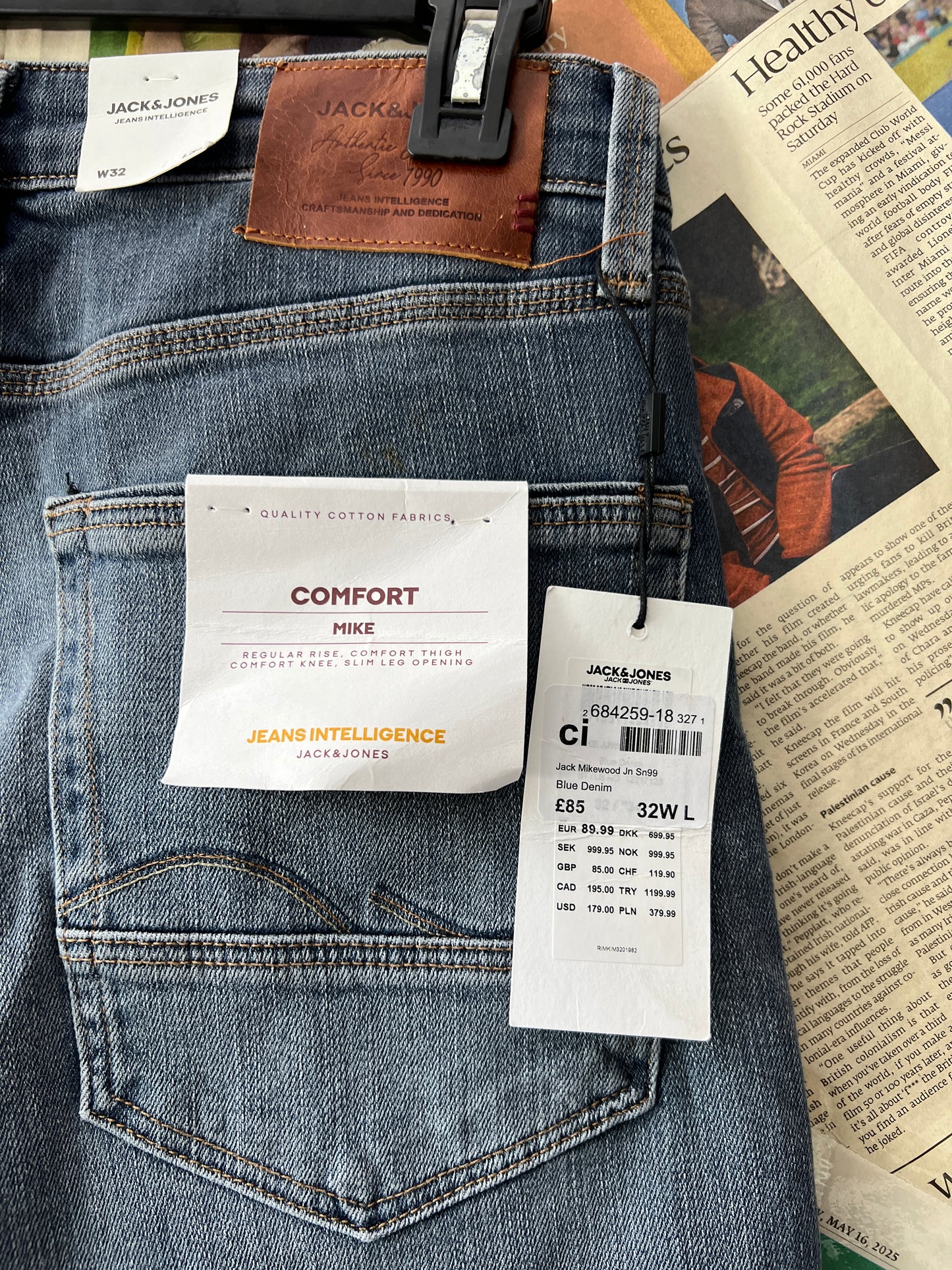 Jack & Jones® Waist 32 | Denim | Pants