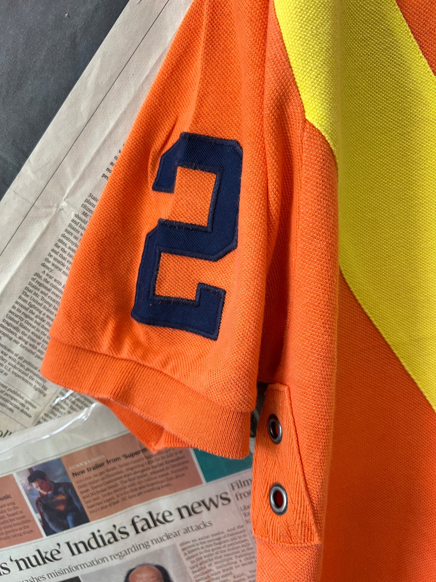 Ralph Lauren® Large | Chest 23 | Orange | Polo | Cotton