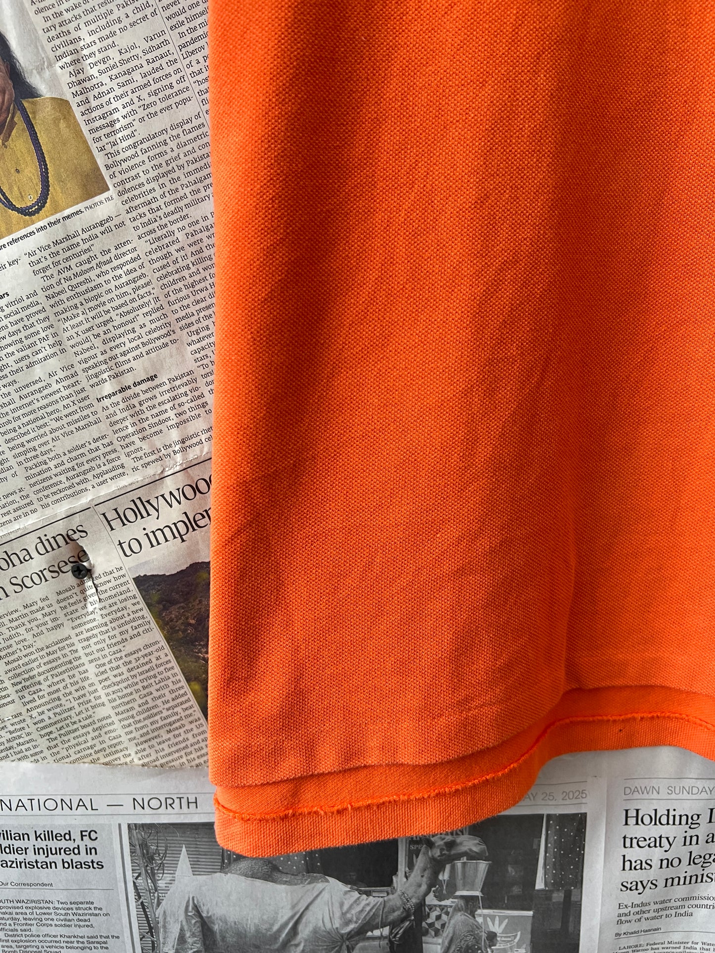 Ralph Lauren® Medium | Chest 21.5 | Orange | Polo | Cotton