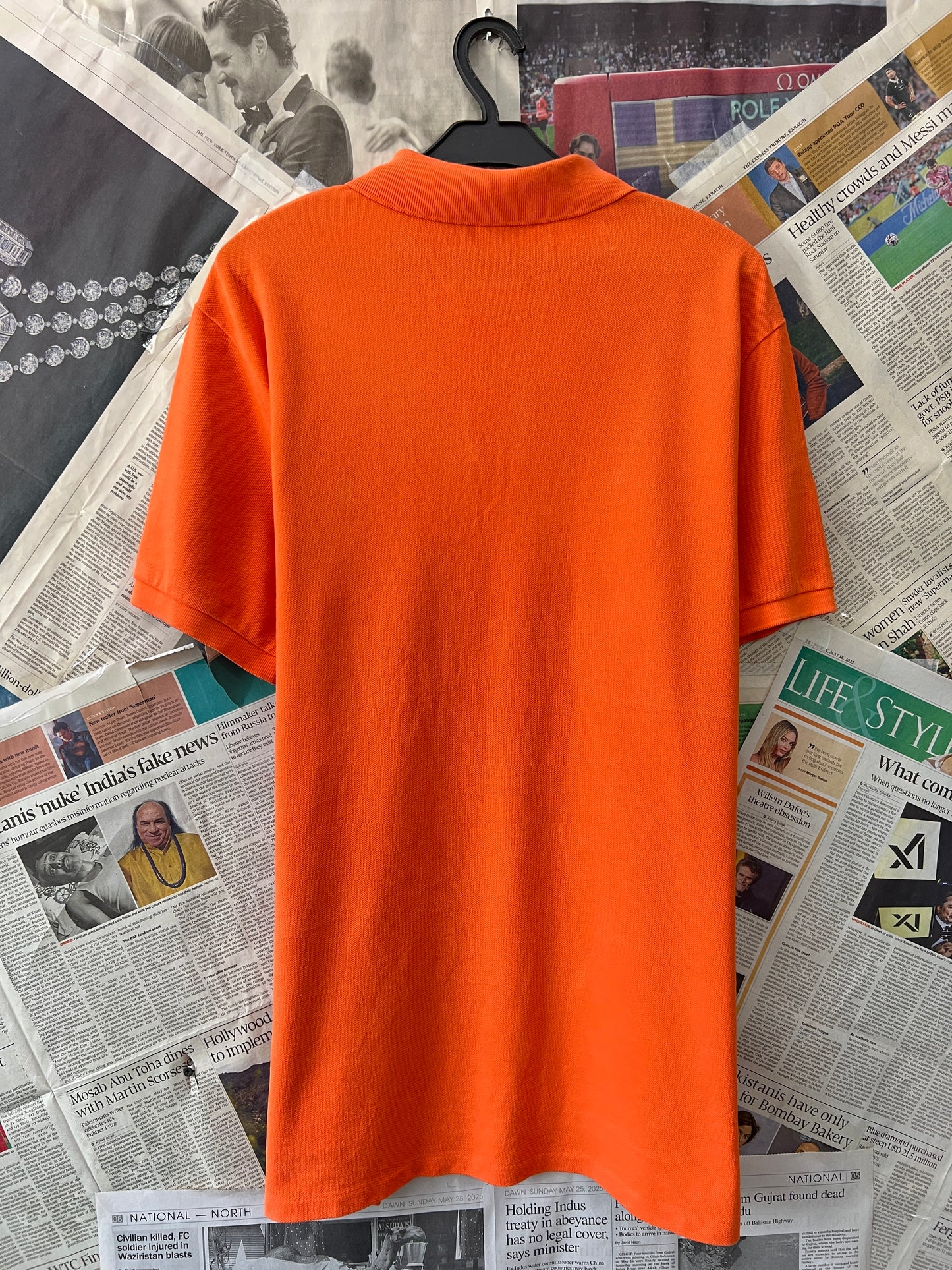 Ralph Lauren® Medium | Chest 21.5 | Orange | Polo | Cotton