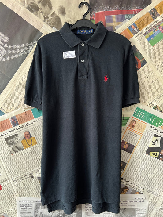Ralph Lauren® Medium | Chest 22 | Black | Polo | Cotton