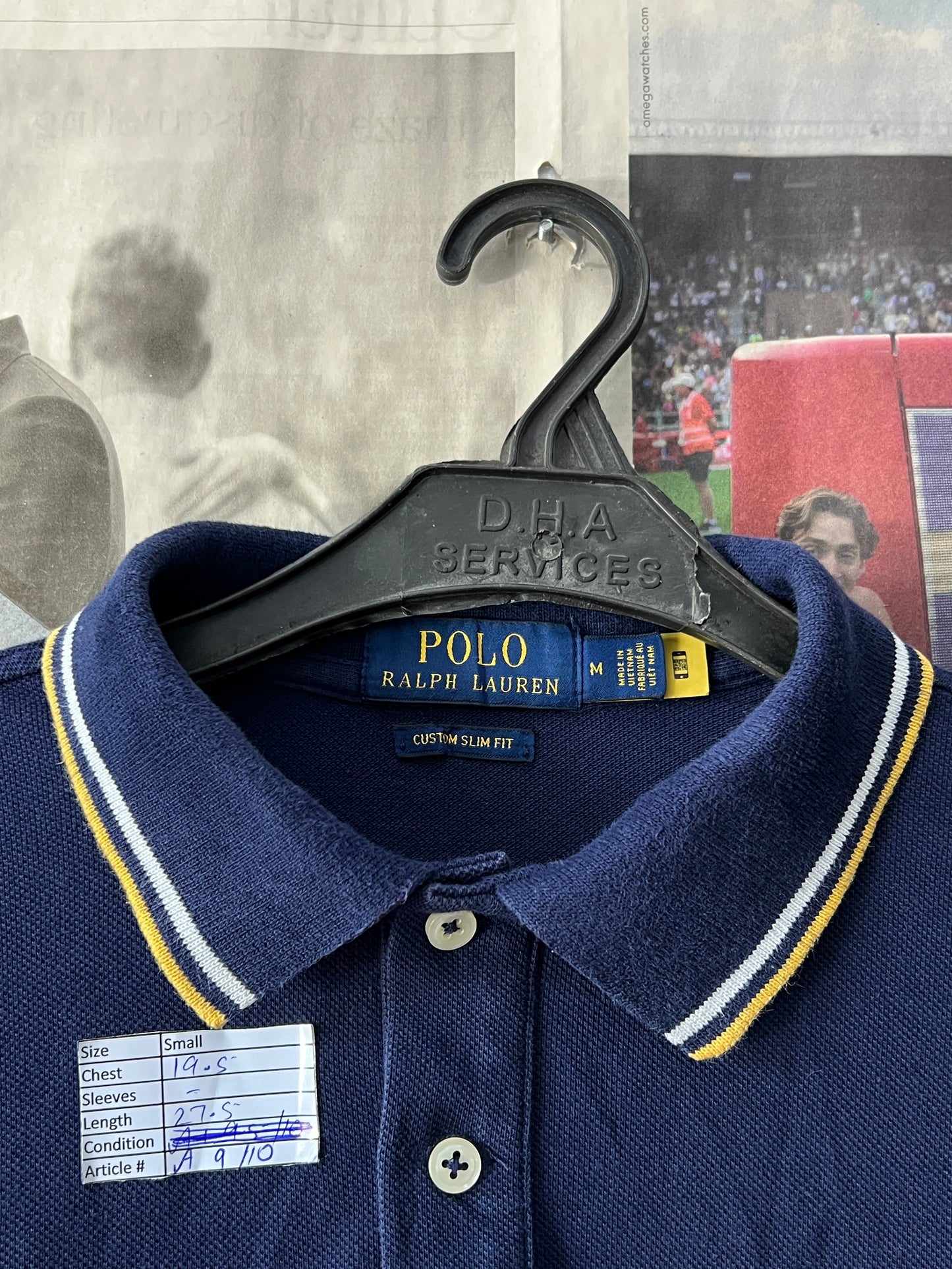 Ralph Lauren® Small | Chest 19.5 | Navy | Polo | Cotton