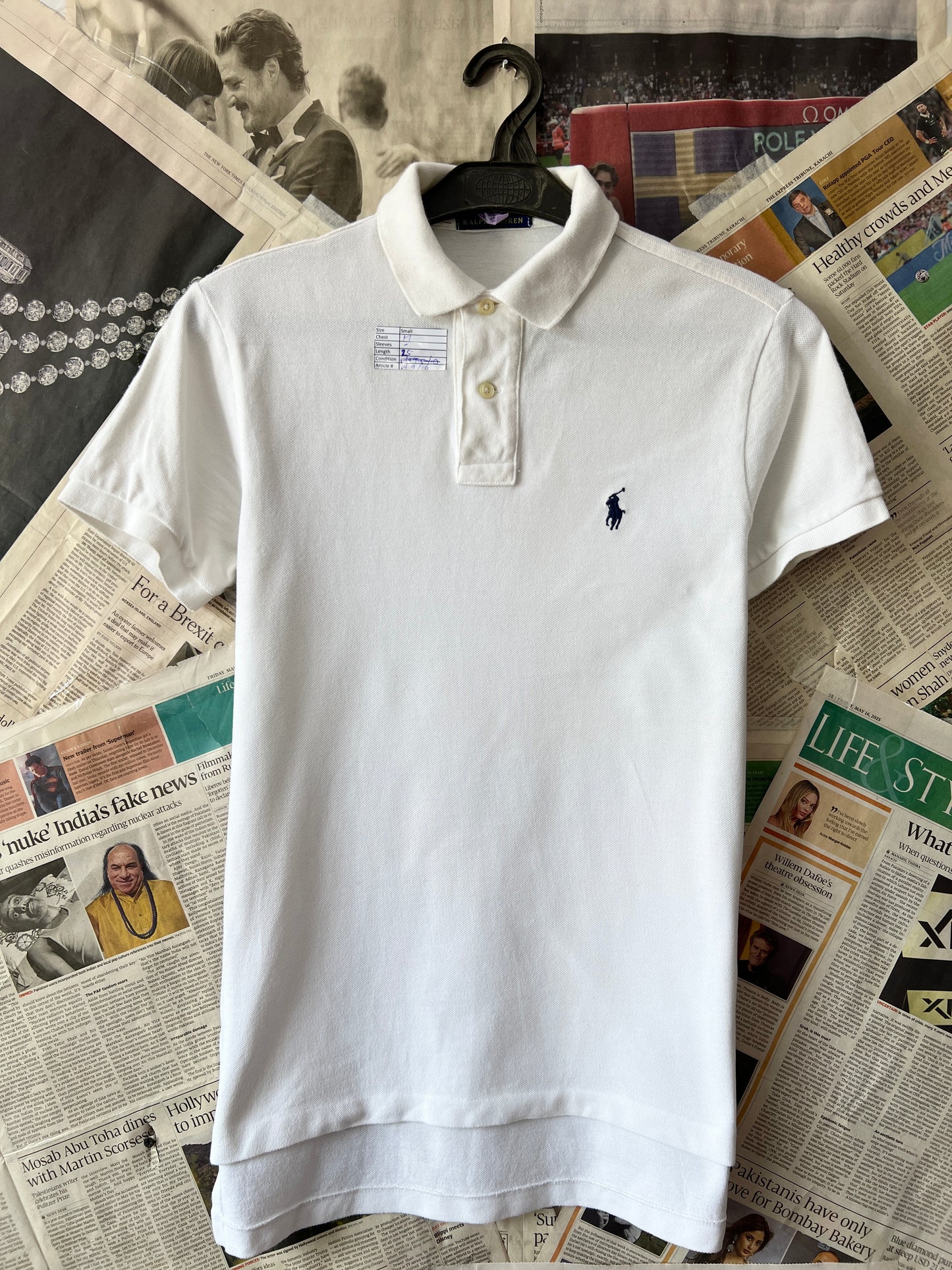 Ralph Lauren® Kids | Chest 17 | White | Polo | Cotton