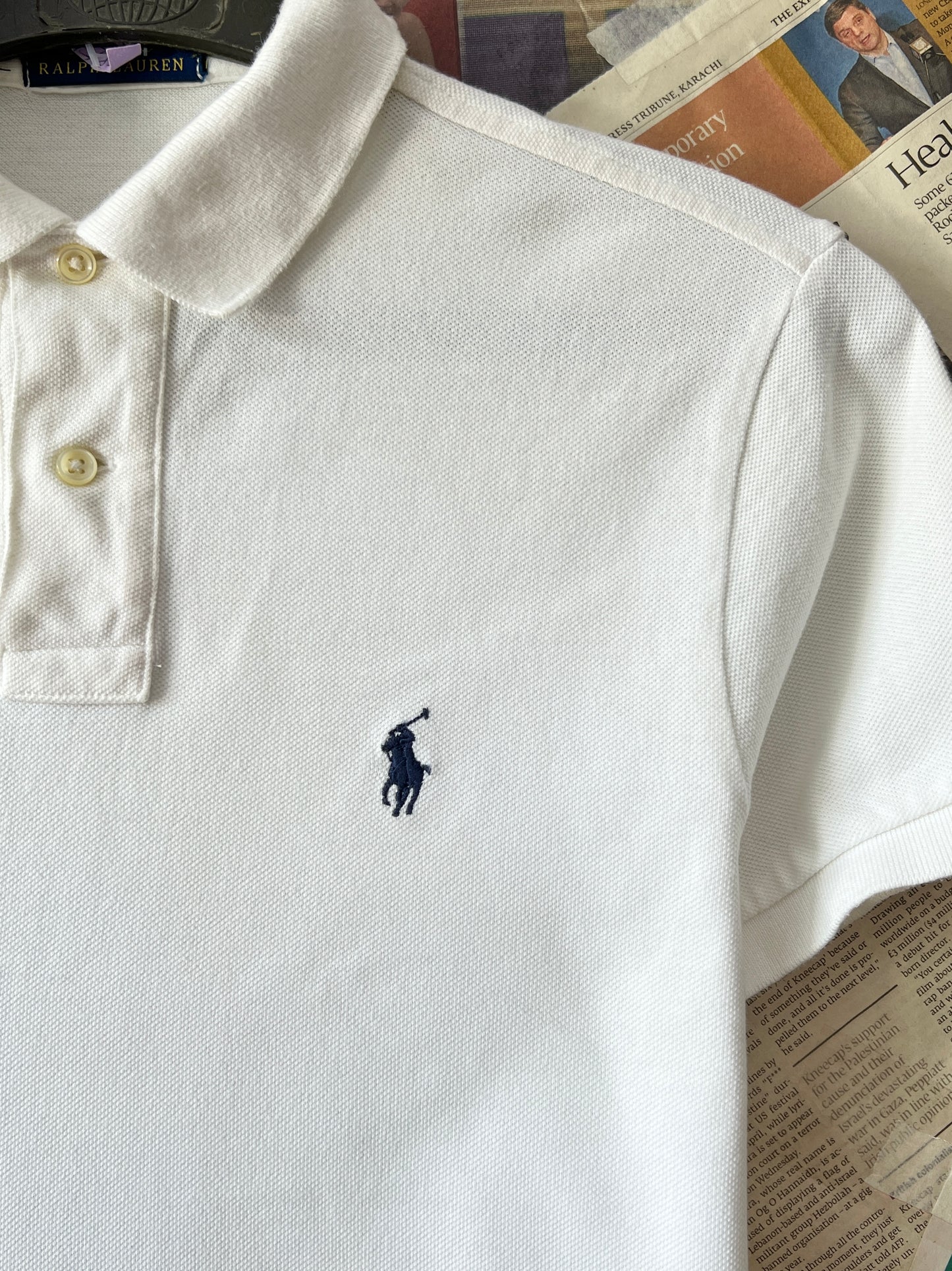 Ralph Lauren® Kids | Chest 17 | White | Polo | Cotton