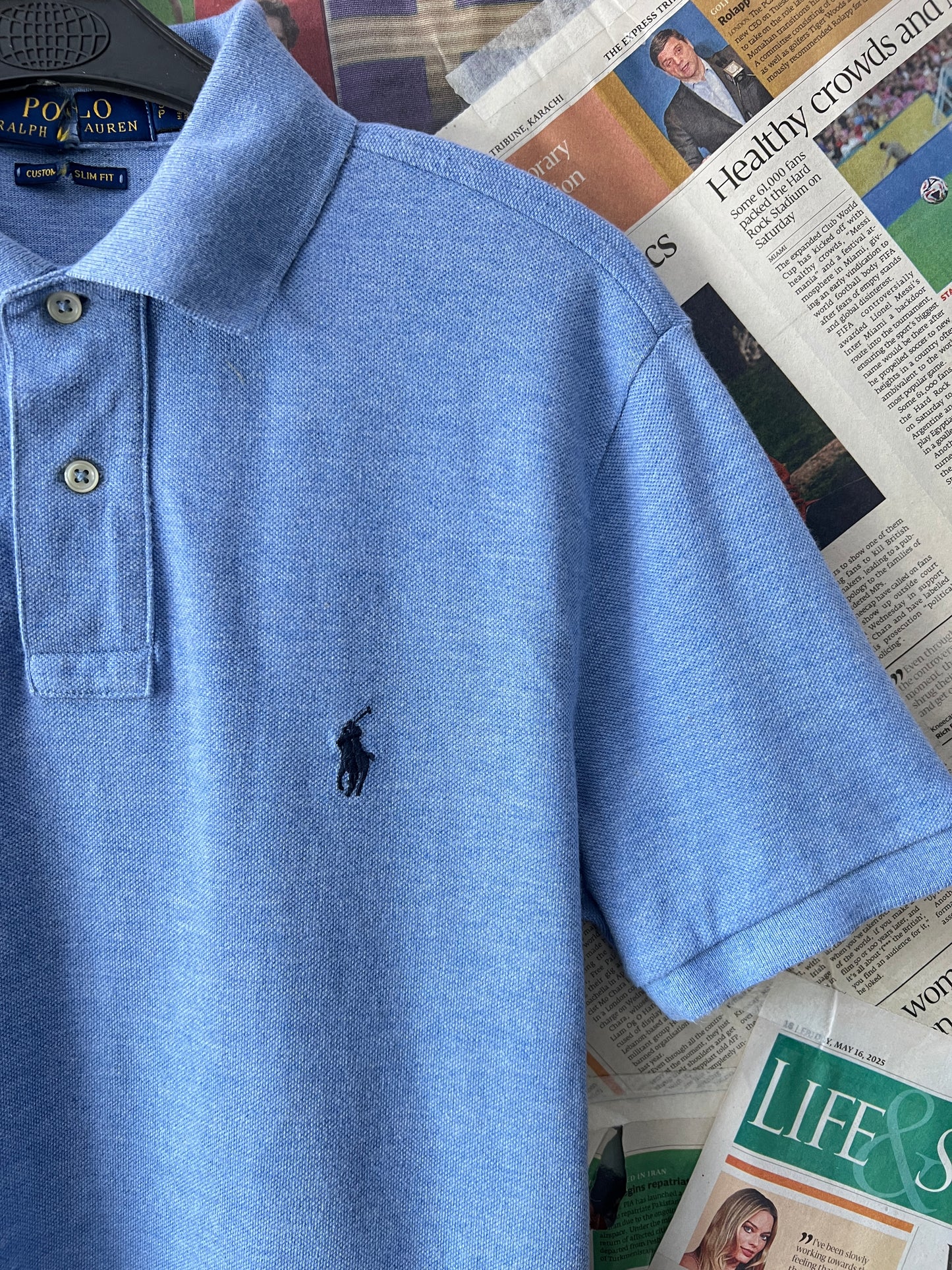 Ralph Lauren® Small | Chest 19 | Blue | Polo | Cotton