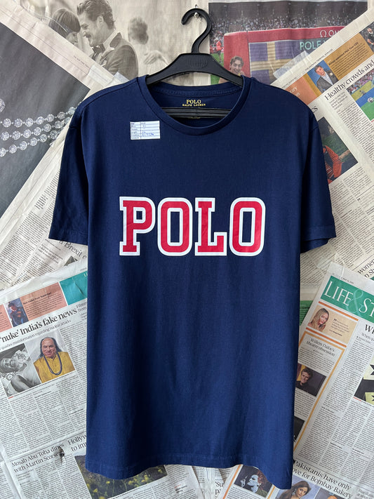 Ralph Lauren® Small | Chest 21 | Navy | T-Shirt | Cotton