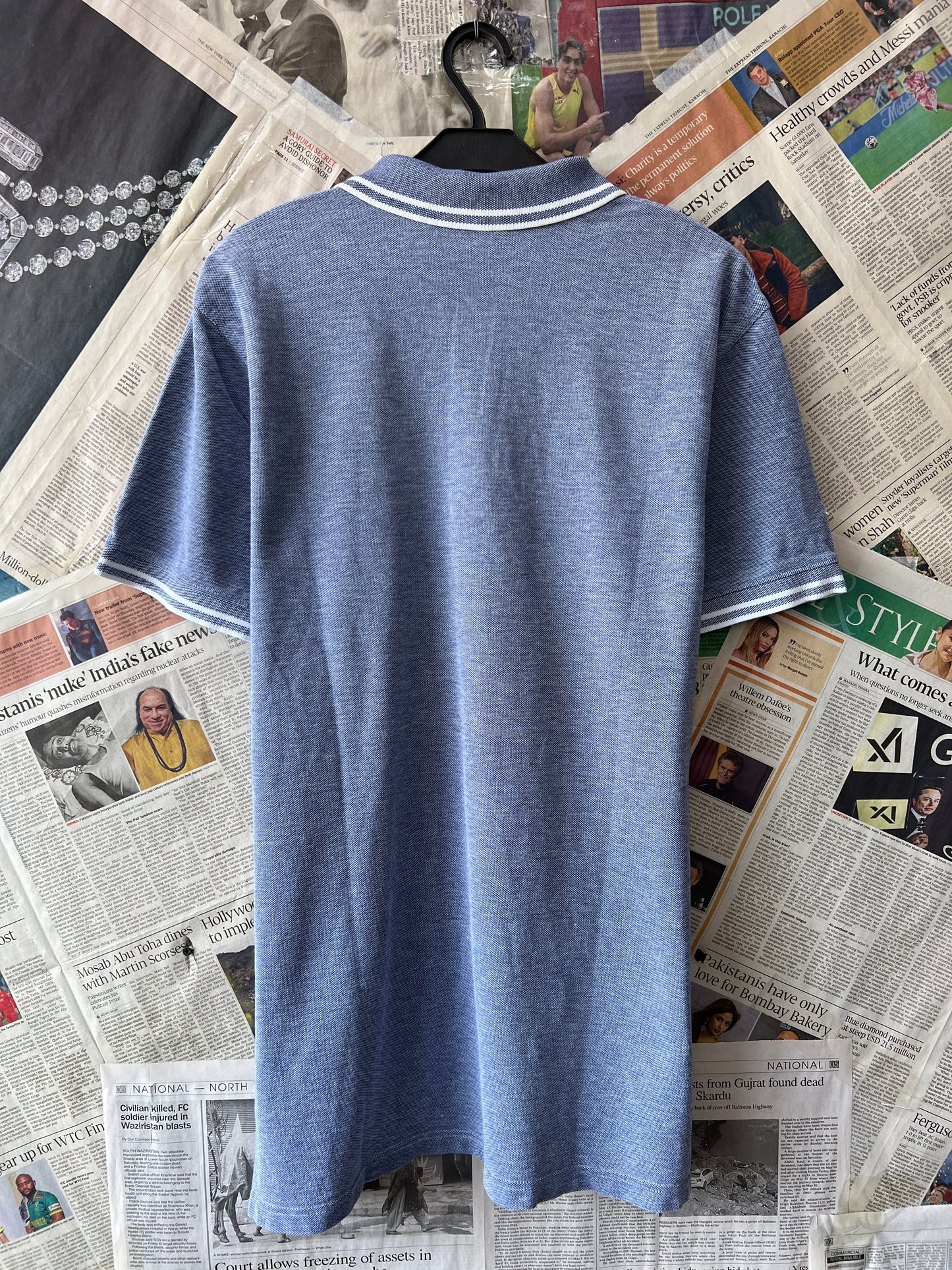 Brooks BrothersĀ® Large | Chest 23 | Grey | Polo | Cotton | 671