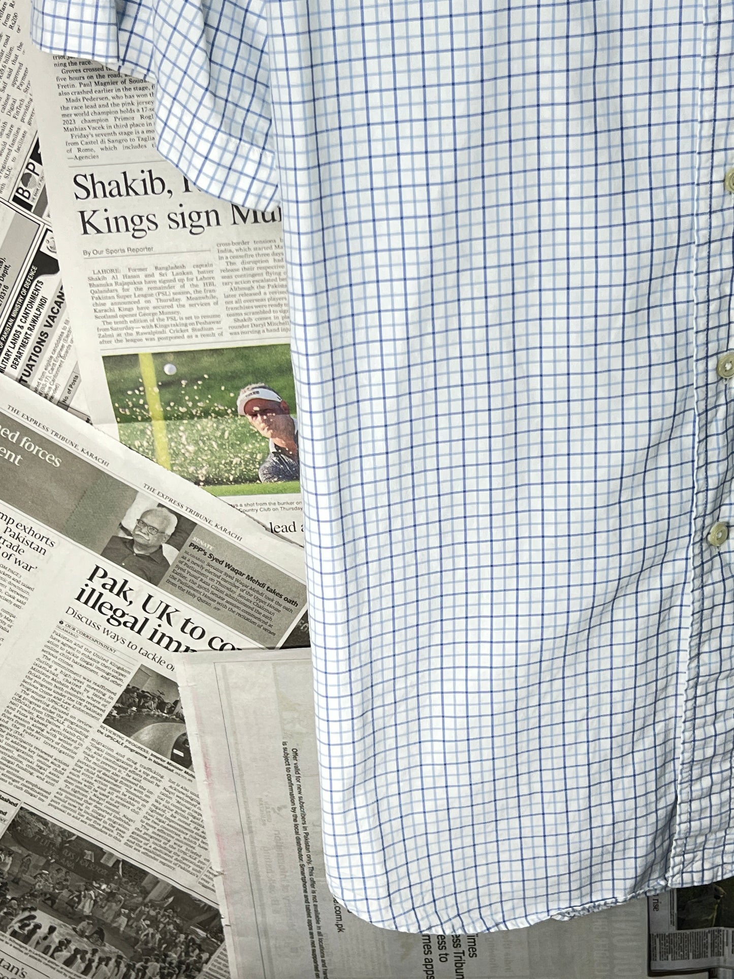 Ralph Lauren® Blue Box Check – (Size: XXL)