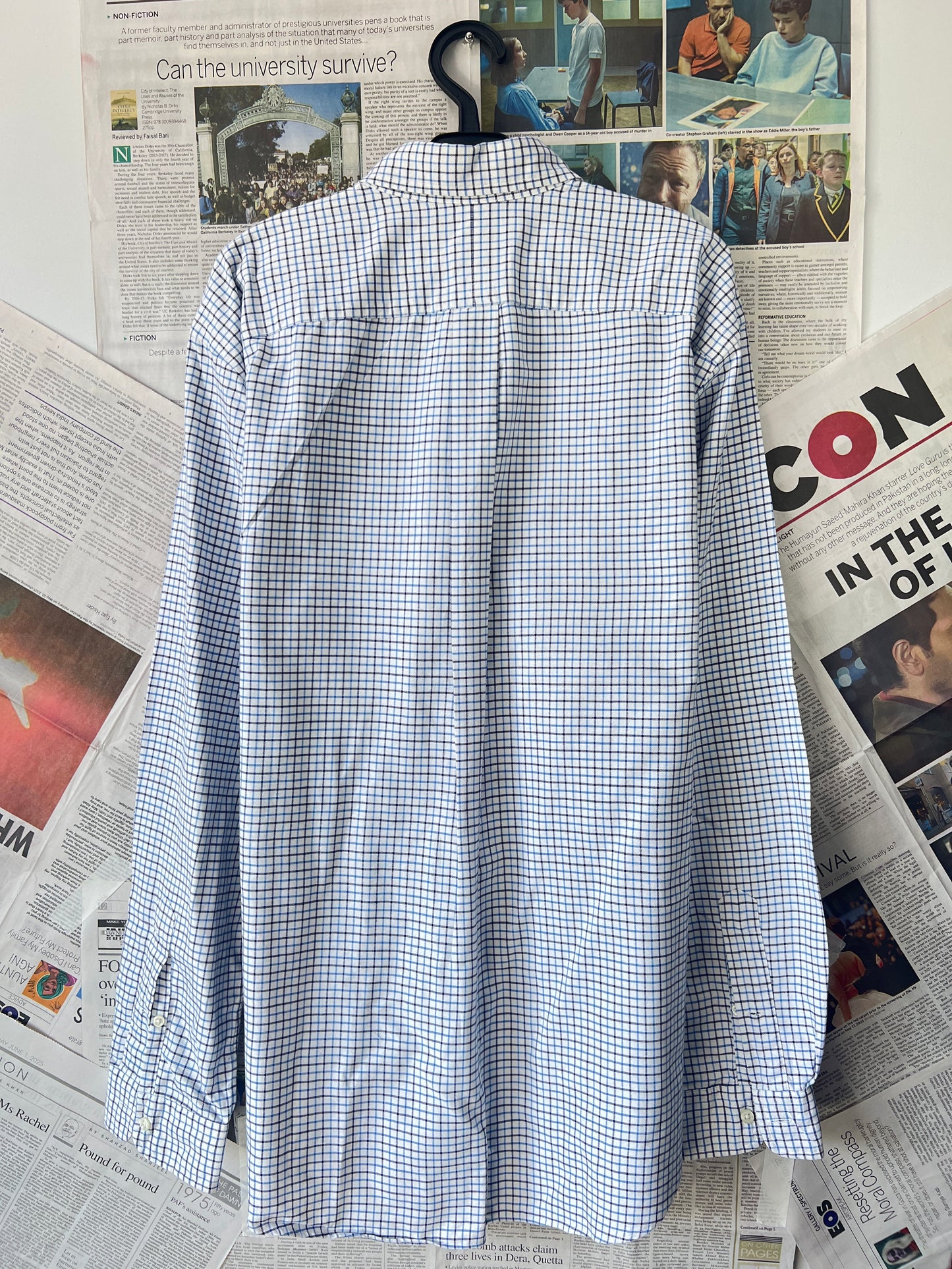 Ralph Lauren® Box Check on White – (Chest: 27)