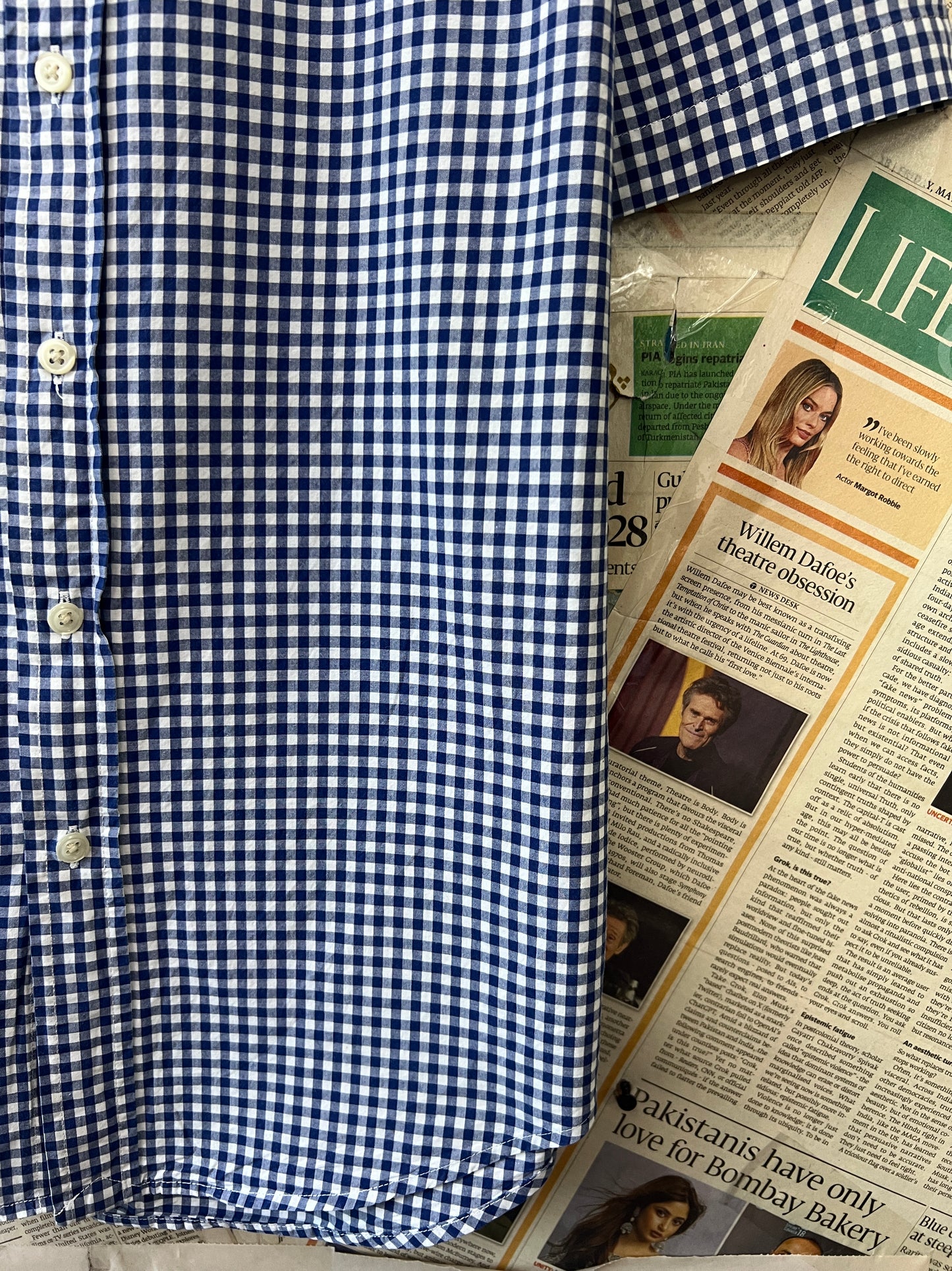 Ralph Lauren® Kids | Chest 19 | Blue Check | Shirt | Cotton | 605