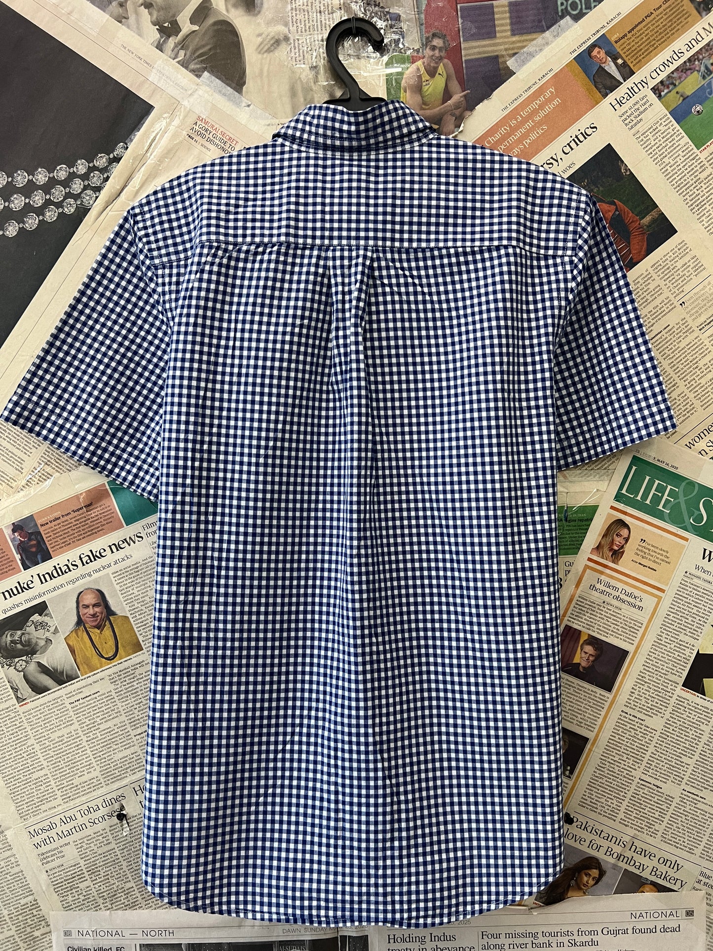 Ralph Lauren® Kids | Chest 19 | Blue Check | Shirt | Cotton | 605
