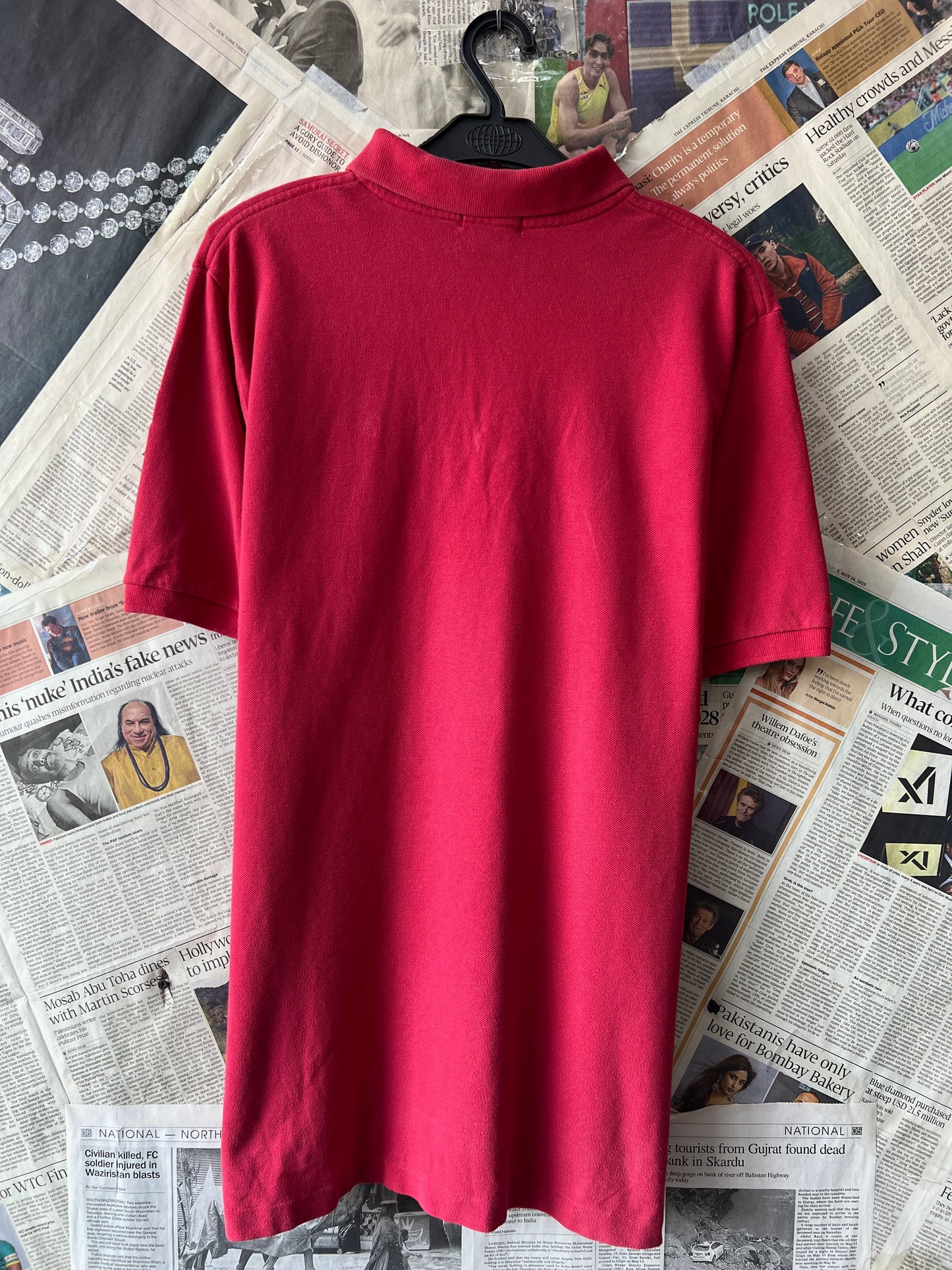 Ralph Lauren® Small | Chest 20" | Georgia Red| Polo | Cotton | 589