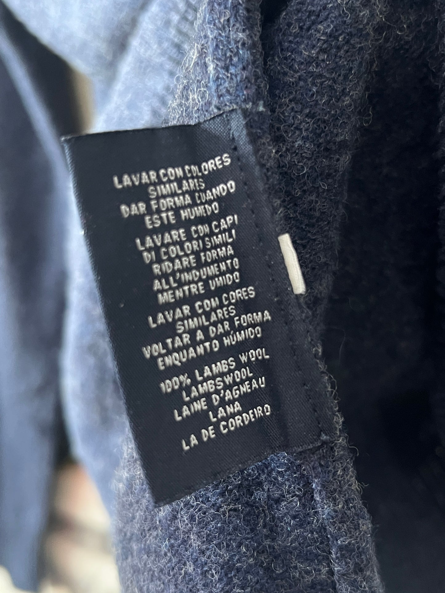 GANT® Medium | Chest 22 | Blue | Sweater | 100% Wool | 477