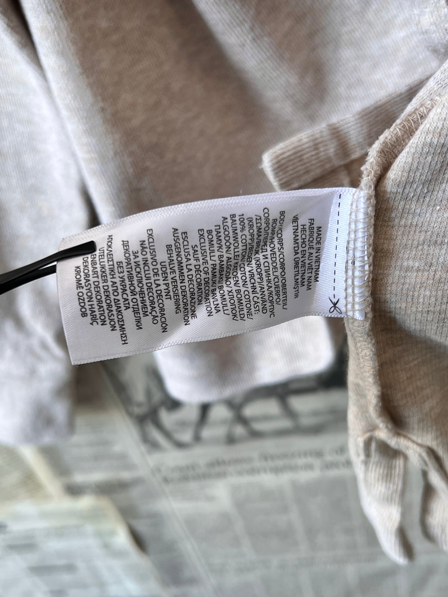 Ralph Lauren® XXL | Chest 27.5 | Light Beige | Quarter Zip Sweater | Cotton | 739