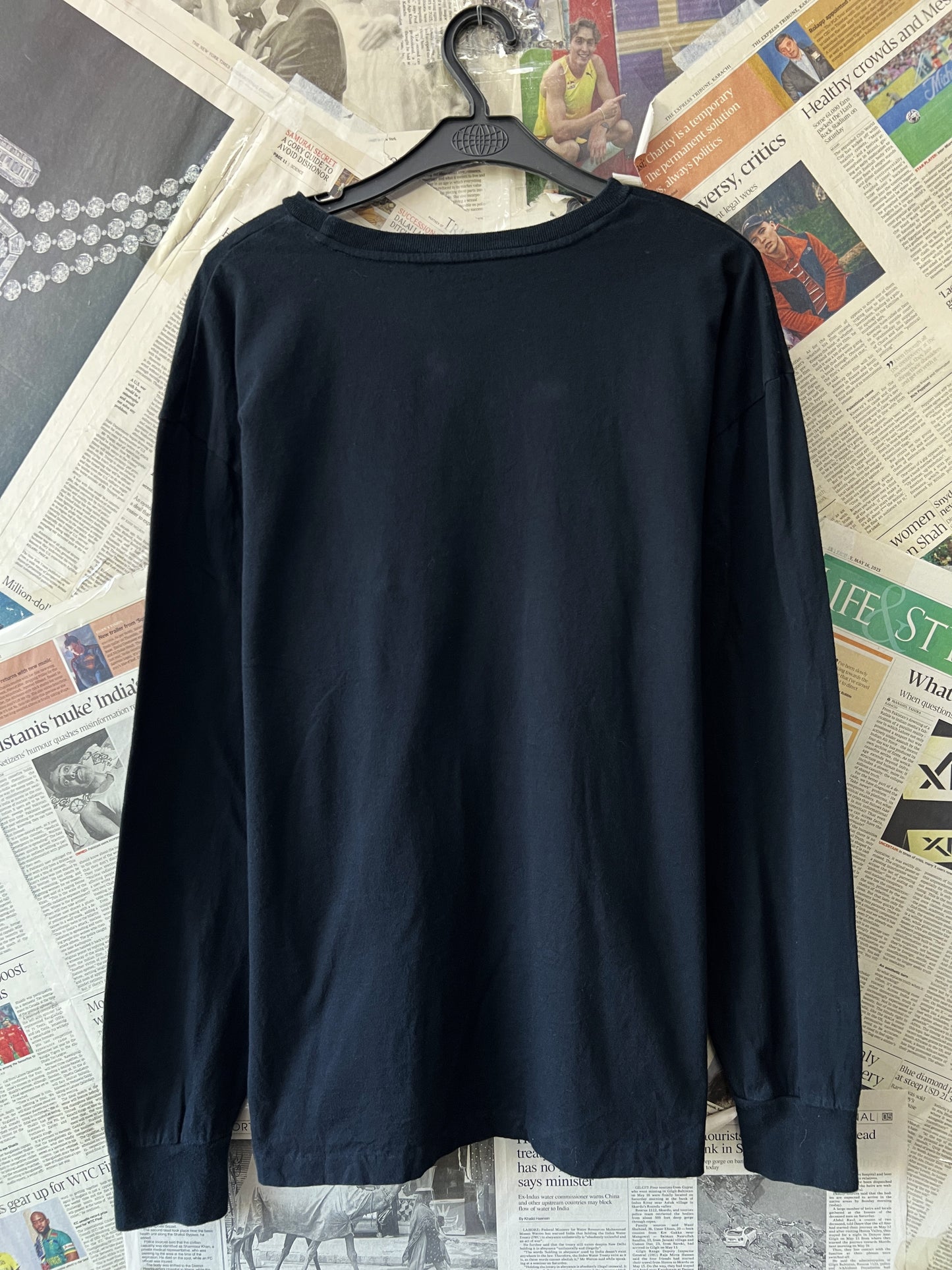 Ralph Lauren® Large | Chest 24 | Black | Light Sweat Shirt | Cotton | 737