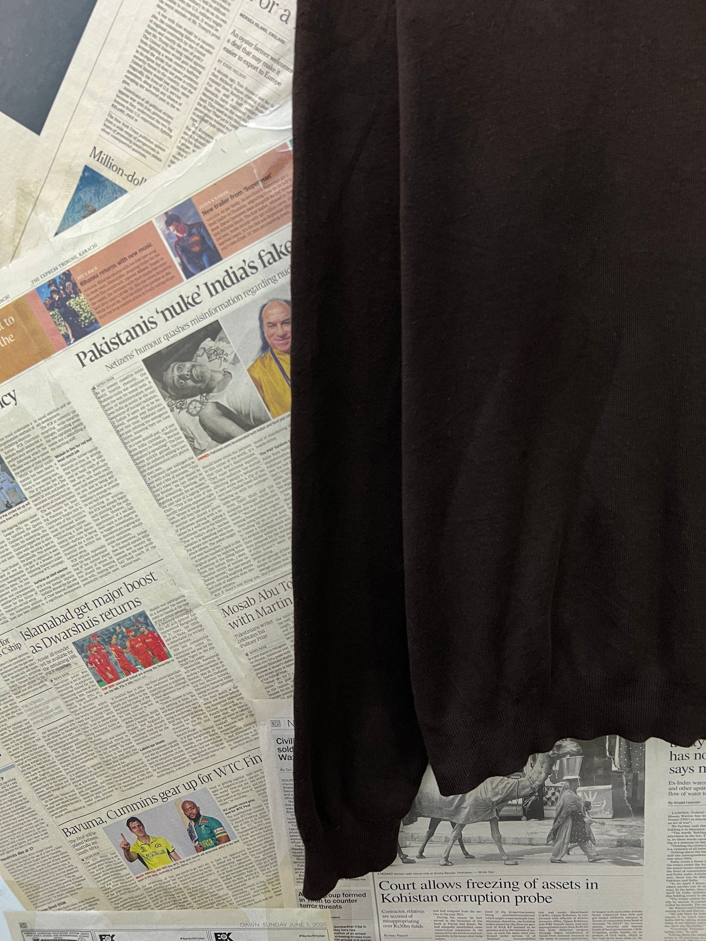 Ralph Lauren® Large | Chest 23.5 | Chocolate Brown | Sweater | Cotton | 734