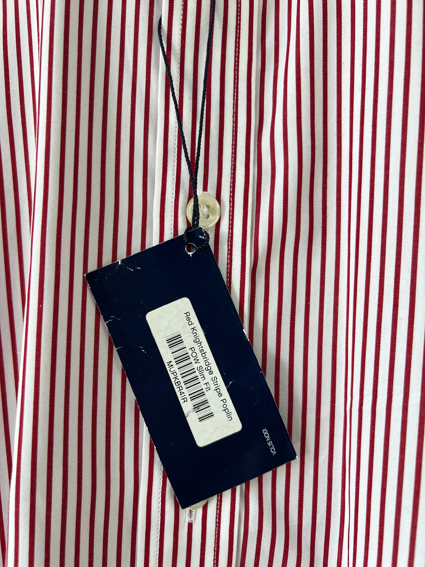 AUSTIN BROTHERS® Red & White Stripes – (Chest: 22.5)