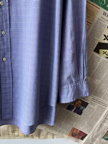 Ralph Lauren® XXL | Chest 27 | Iris Check | Shirt | Cotton
