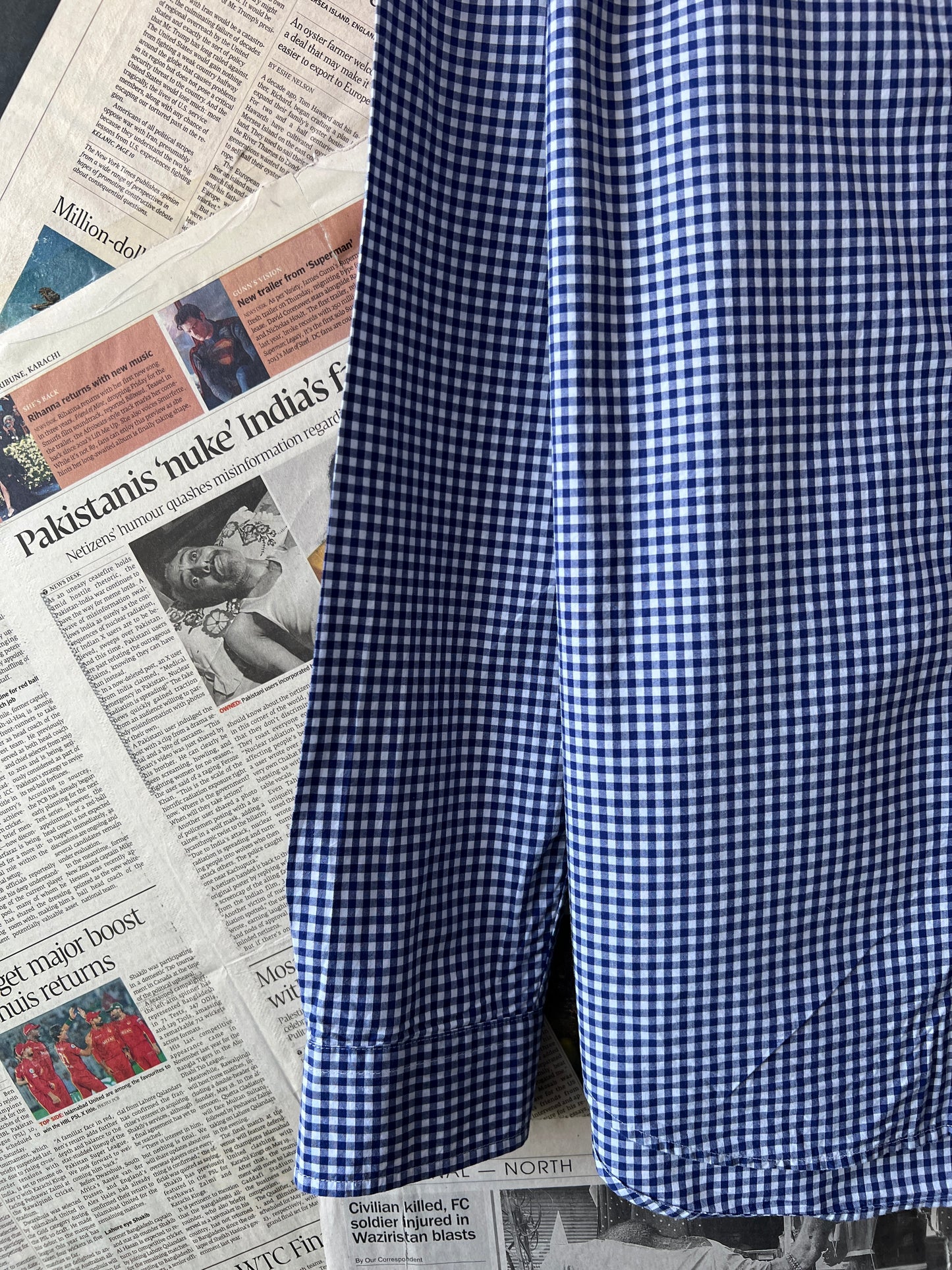 Ralph Lauren® Kids | Chest 20 | Blue Check | Shirt | Cotton | 2299