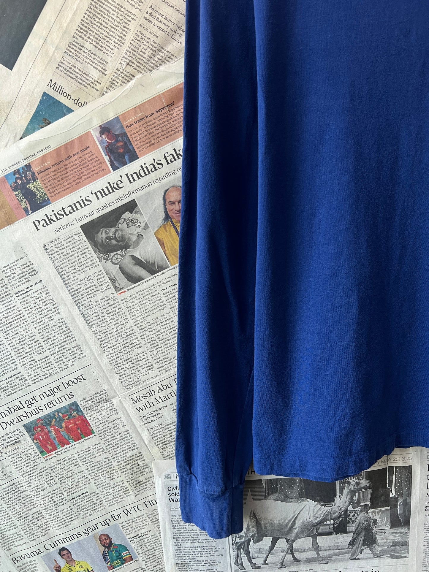 Ralph Lauren® Large | Chest 23 | Blue | Light Sweat Shirt | Cotton | 2297