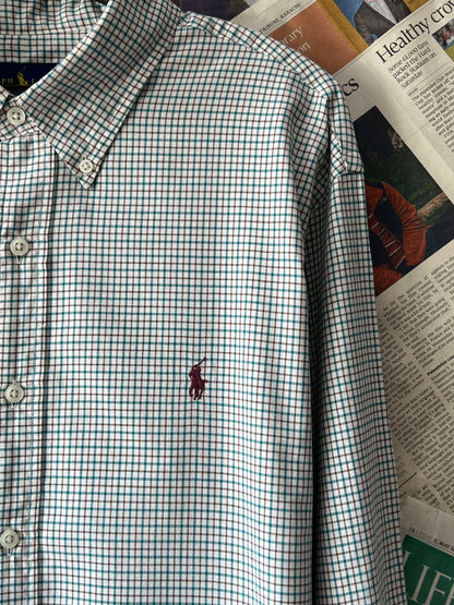 Ralph Lauren® Multi-check | Chest 26.5 | XXL | Shirt | Cotton