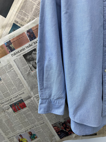 Ralph Lauren® Blue Oxford | Chest 26 | XL | Shirt | Cotton