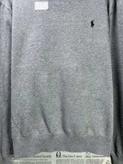 Ralph Lauren® Large | Chest 23 | Grey | Sweat Shirt | Cotton | 1800