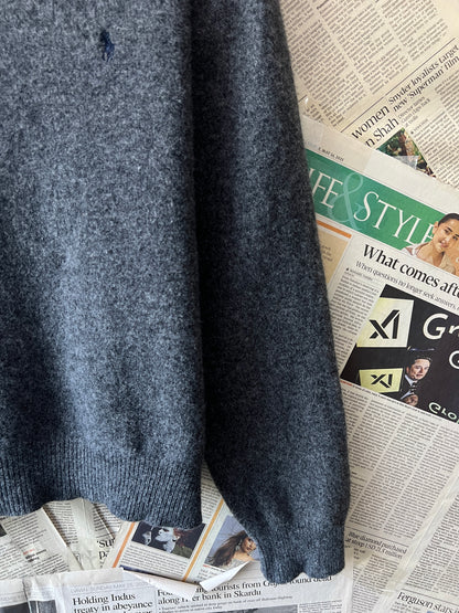 Women-Ralph Lauren® Medium | Bust 21.5" | Grey | Sweater | Wool | 2300