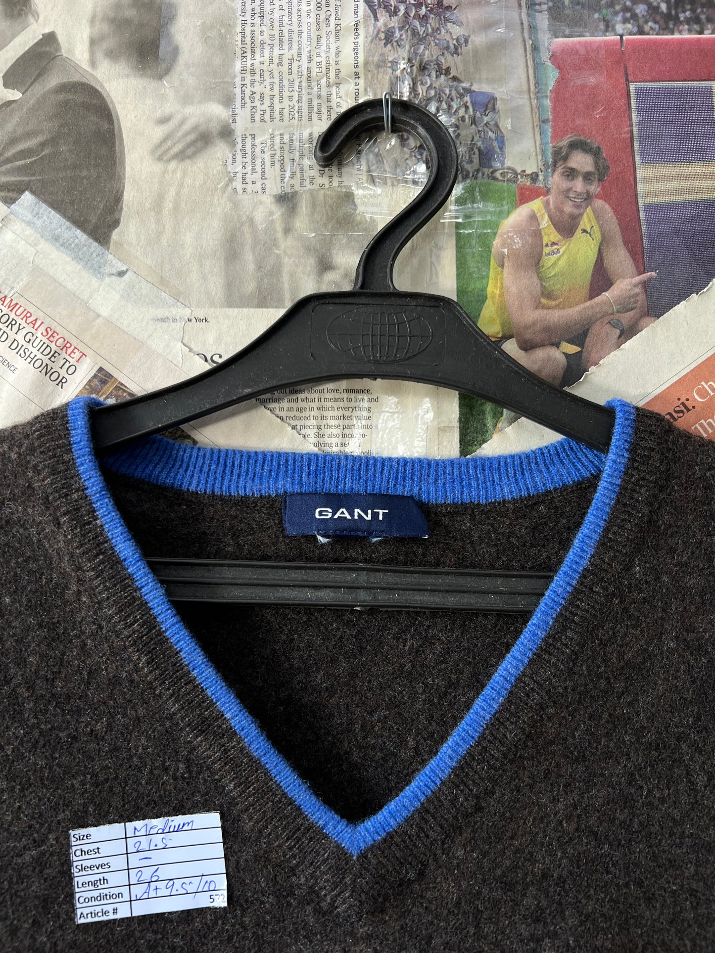 GANT® Medium | Chest 21.5 | Sweater | Wool | 572